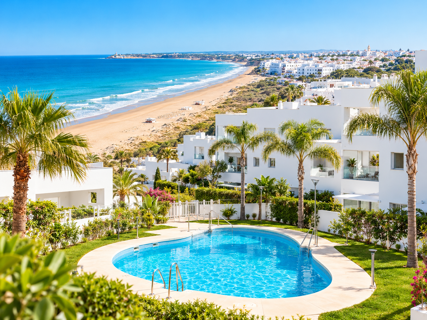Vista costera de Conil de la Frontera